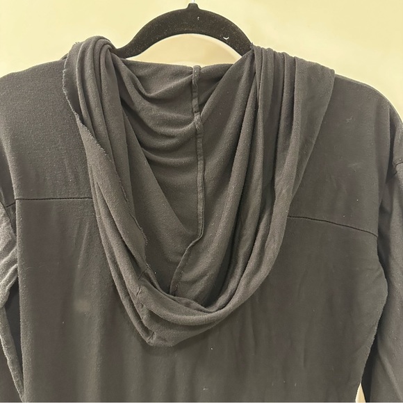 Distressed Unconditional Black Long Sleeve Shirt - Picture 4 of 6